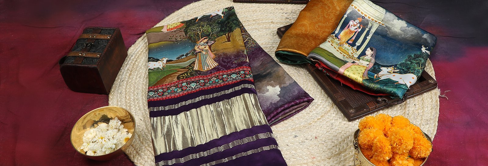Buy Designer Printed Saree