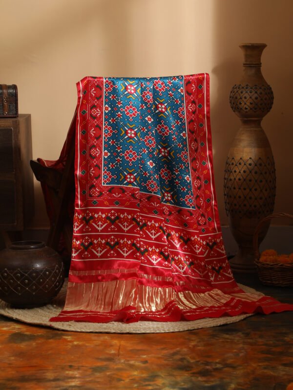 PATOLA IKKAT PRINT DUPATTA