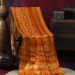 MUSTERED YELLOW BANDHANI PRINT DUPATTA