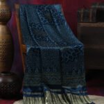 RAMA BLUE SURYAMUKHI BANDHANI PRINT DUPATTA
