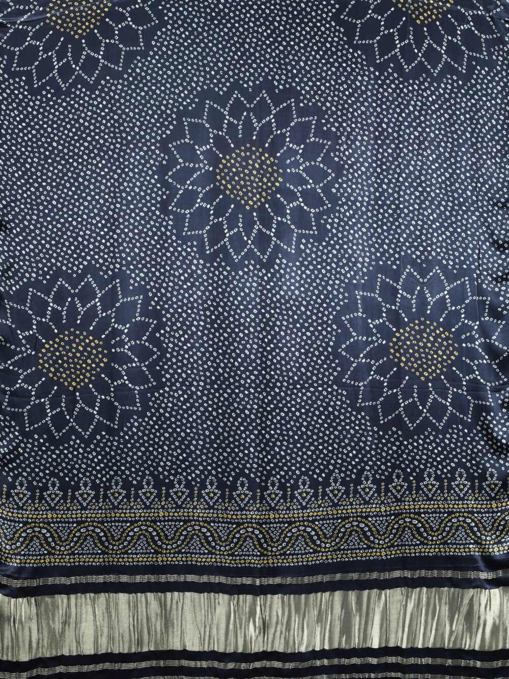BLACK SURYAMUKHI BANDHANI PRINT DUPATTA - Image 4