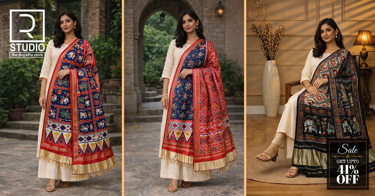 Patola Dupatta at Low Price in India