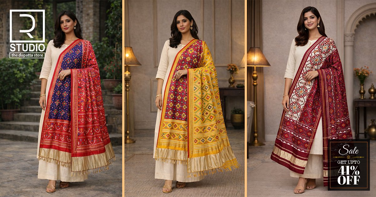 Patola Dupatta at Wholesale Price in India